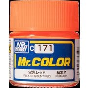 Mr.カラー C171 蛍光レッド [模型用塗料]