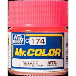 Mr.カラー C174 蛍光ピンク [模型用塗料]