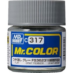 Mr.カラー C317 飛行機模型用 グレー FS36231 [模型用塗料]