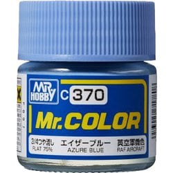 Mr.カラー C370 飛行機模型用 エイザーブルー [模型用塗料]