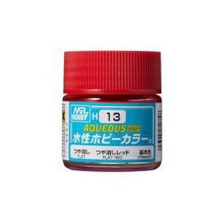水性ホビーカラー H13 つや消しレッド [模型用塗料]