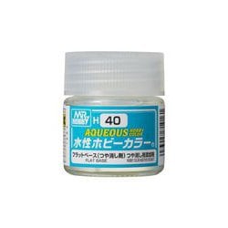 水性ホビーカラー H40 つや消し添加剤 フラットベース [模型用塗料]