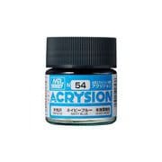 水性カラー アクリジョン N54 ネービーブルー [模型用塗料]
