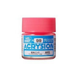 水性カラー アクリジョン N99 蛍光ピンク [模型用塗料]