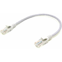 カテゴリー5対応 LANケーブル 0.3m グレー LN6100