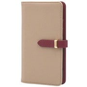 BD-IP11-01MB [iPhone 11用ケース 手帳型 ベルテッド スマホケース シンプル スタンド機能 エレガンテ Elegante/モカベージュ]