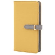 BD-IP12M-05LC [iPhone 12 mini用ケース 手帳型 ベルテッド スマホケース シンプル スタンド機能 エレガンテ Elegante/レモンカード]