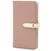 BD-IP12-04GP [iPhone 12/12 Pro用ケース 手帳型 ベルテッド スマホケース シンプル スタンド機能 エレガンテ Elegante/グレイッシュピンク]