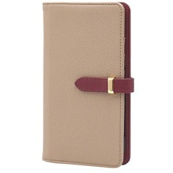 BD-IP13P-MB [iPhone 13 Pro用ケース 手帳型 ベルテッド スマホケース シンプル スタンド機能 エレガンテ Elegante/モカベージュ]