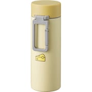 ねずみのANDY×MOTTERU カラビナハンドルサーモボトル 250ml イエロー MO-3028-010