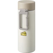 ねずみのANDY×MOTTERU カラビナハンドルサーモボトル 250ml オフホワイト MO-3028-044