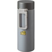 ねずみのANDY×MOTTERU カラビナハンドルサーモボトル 250ml チャコールブラック MO-3028-009