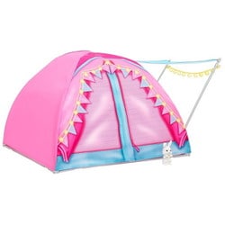HGC18 Barbie（バービー） かわいいピンクのテントとキャンプセット [対象年齢：3歳～]