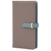 BD-IP14-02TP [iPhone 14用ケース 手帳型 ベルテッド スマホケース シンプル スタンド機能 エレガンテ Elegante/トープ]