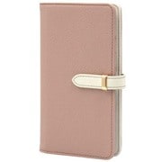 BD-IP14PM-04GP [iPhone 14 Pro Max用ケース 手帳型 ベルテッド スマホケース シンプル スタンド機能 エレガンテ Elegante/グレイッシュピンク]
