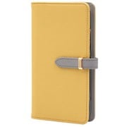 BD-XP10-4-05LC [Xperia 10 Ⅳ用ケース 手帳型 ベルテッド スマホケース シンプル スタンド機能 エレガンテ Elegante/レモンカード]