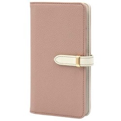 BD-ANS9-04GP [android One S9用ケース 手帳型 ベルテッド スマホケース シンプル スタンド機能 エレガンテ Elegante/グレイッシュピンク]