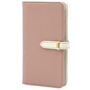 BD-ANS9-04GP [android One S9用ケース 手帳型 ベルテッド スマホケース シンプル スタンド機能 エレガンテ Elegante/グレイッシュピンク]