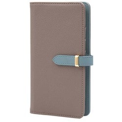 BD-RENO5A-02TP [Oppo Reno 5 A用ケース 手帳型 ベルテッド スマホケース シンプル スタンド機能 エレガンテ Elegante/トープ]