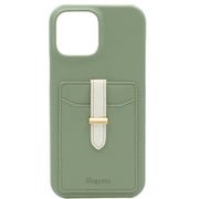 BH-IP13PM-SG [iPhone 13 Pro Max用ケース ベルテッドハード スマホケース エレガンテ Elegante/スモーキーグリーン]