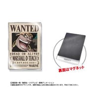 ONE PIECE アクリル手配書マグネット Vol.2 黒ひげ [キャラクターグッズ]