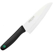 包丁 三徳包丁 刃渡り 160mm セラミック 堺刀司 ブラック A-10181