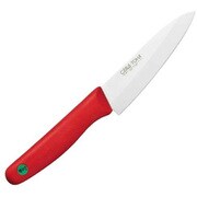 包丁 ペティナイフ 刃渡り 130mm セラミック 堺刀司 レッド A-10183
