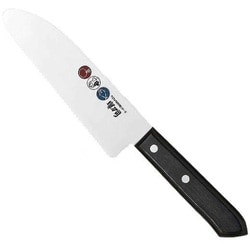 包丁 子供用料理包丁 黒合板 刃渡り135mm 堺刀司 A-10321