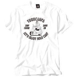 ゆるキャン△ キャンプツーリング Tシャツ ホワイト XLサイズ [キャラクターグッズ]