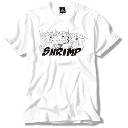 ゆるキャン△ 海老 Tシャツ ホワイト XLサイズ [キャラクターグッズ]