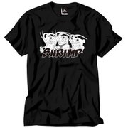 ゆるキャン△ 海老 Tシャツ ブラック XLサイズ [キャラクターグッズ]