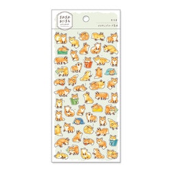マメマメ アニマル ステッカー 81229 キツネ 81229
