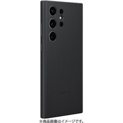 S23 Ultra Leather Case/Black EF-VS918LBEGJP