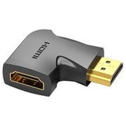 HDMI 変換アダプター フラット L字 直角 90度 AI-2199