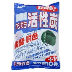 楽天市場】ニッソー 水の臭い・にごりを取る 活性炭 80g×6袋