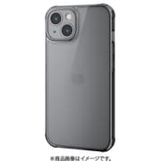 PMWA22AZEROT3BK [iPhone 14 用 ハイブリッドカバー ZEROSHOCK クリアブラック]