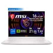 Stealth-16Studio-A13VF-759JP [ゲーミングノートパソコン/Stealth 16 Studio A13V/16型/Core i7-13700H/GeForce RTX 4060/メモリ 32GB/SSD 1TB/Windows 11 Pro]