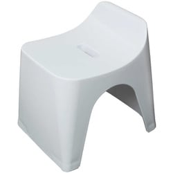 風呂椅子 ヒューバス バススツール h25 座面高さ25cm 日本製 グレー