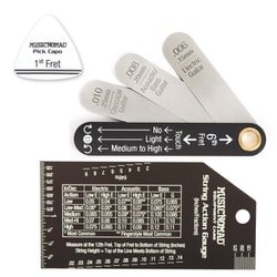 正確にネックと弦高を測定できるツールセット MN614