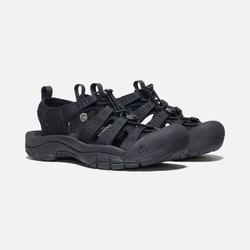 ニューポート エイチツー レディース サンダル Triple Black US5.5（22.5cm） 1025028