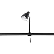 クリップライト 60W相当LED電球付 黒 YH10BC