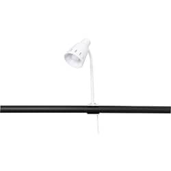 クリップライト 60W相当LED電球付 白 YH10WC