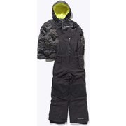 バガ セット SY1091 012 Black Tectonic XSサイズ [スキーウェア 上下セット ジュニア]