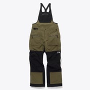 ファーストトラックスビブ OM4720 353 Combat Green, Black Mサイズ [スキーウェア パンツ メンズ]