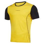 トレーサーTシャツM Tracer T-Shirt M P71 100900 イエロー/ブラック Sサイズ [ランニングウェア シャツ メンズ]