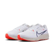 エア ズーム ペガサス 40 ワイド AIR ZOOM PEGASUS 40 WIDE DV7480 100 ホワイト/オブシダン/ライトオーレウッドブラウン/ファントム/ディフューズドトープ/ブライトクリムゾン 28cm [ランニングシューズ メンズ]