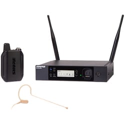 GLX-D14R＋/MX153 ハーフラック型受信機付イヤセット・ワイヤレスシステム GLXD14R＋J/MX53-Z2