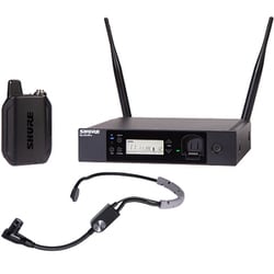 GLX-D14R＋/SM35 ハーフラック型受信機付 ヘッドセット・ワイヤレスシステム GLXD14R＋J/SM35-Z2