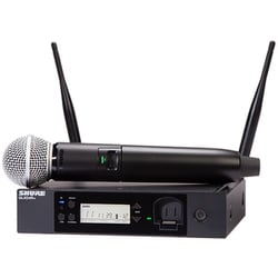 GLX-D24R＋/SM58 ハーフラック型受信機付ボーカル・ワイヤレスシステム GLXD24R＋J/SM58-Z2