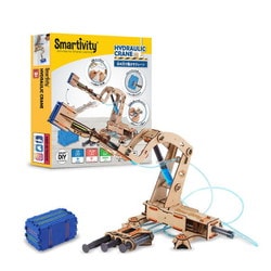 Smartivity SMRT006 HYDRAULIC CRANE / 水の力で動かすクレーン [教材玩具]